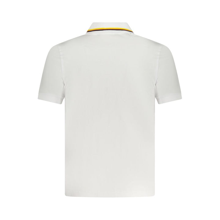 White Cotton Polo Shirt