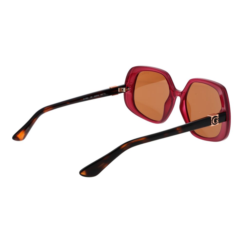 Burgundy Women Sunglasses