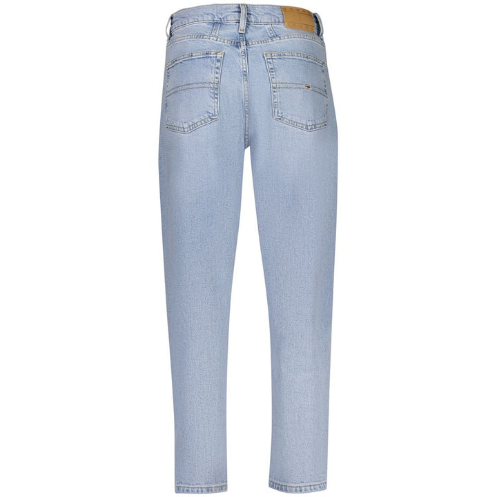 Blue Cotton Women Jeans