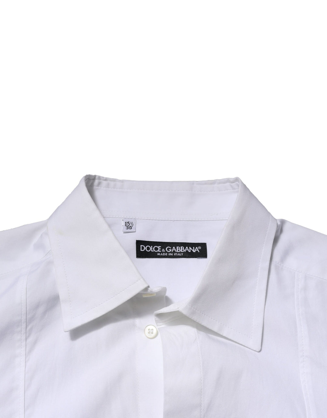 White Poplin Cotton Formal Men Dress Shirt
