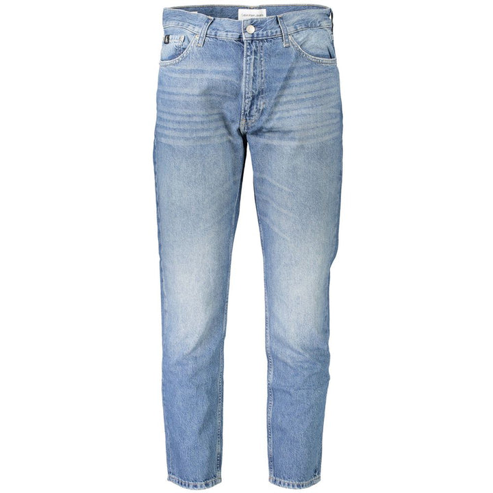 Blue Cotton Men Jeans