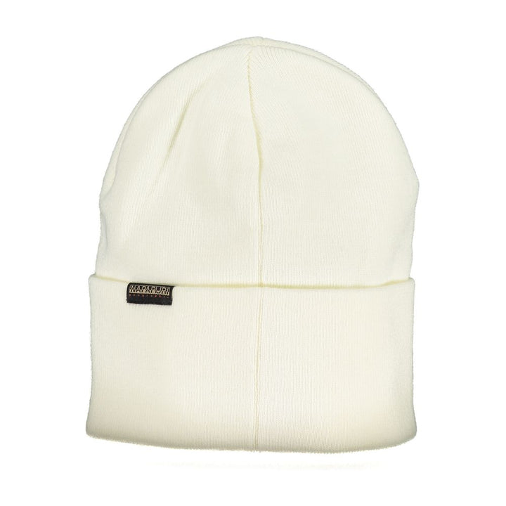 White Marabou Men Cap
