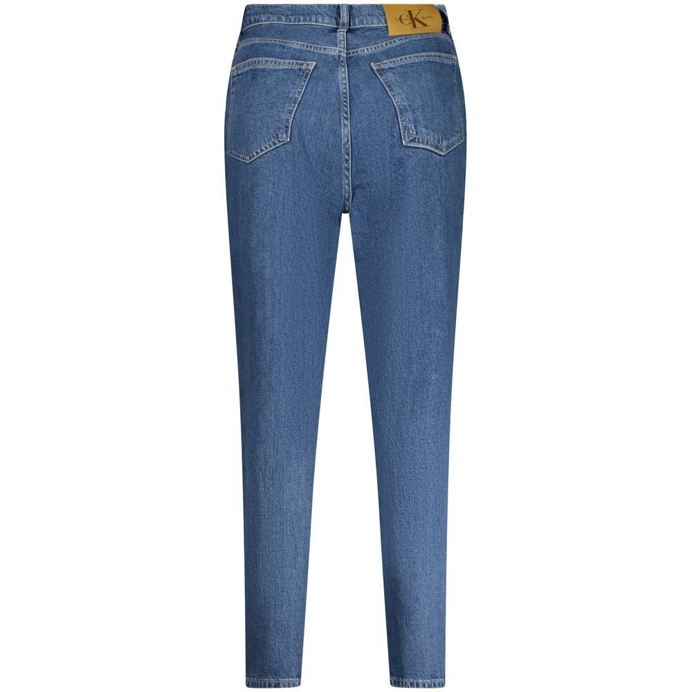 Blue Cotton Jeans & Pant