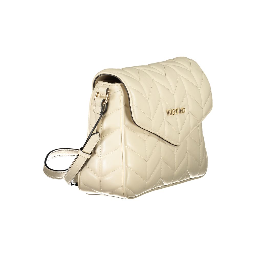 Beige Polyethylene Handbag