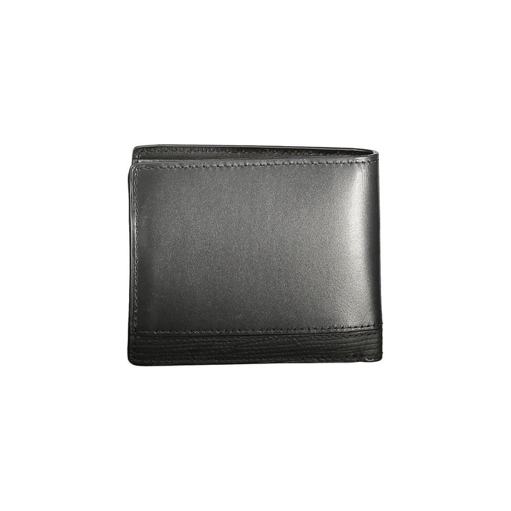 Black Leather Men Wallet