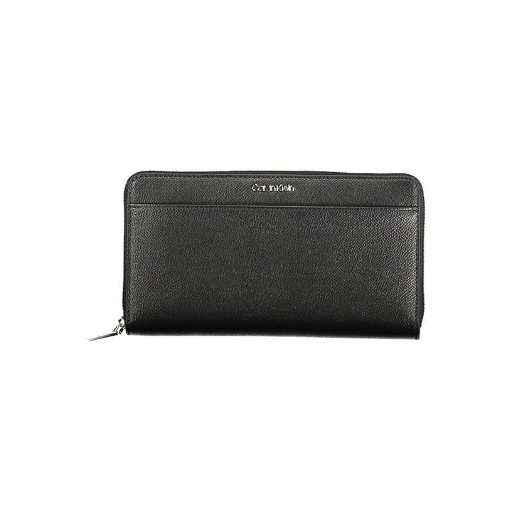 Black Polyethylene Women Wallet