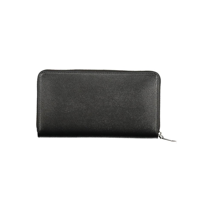 Black Polyethylene Women Wallet