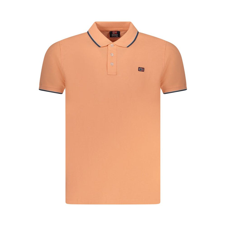 Pink Cotton Polo Shirt