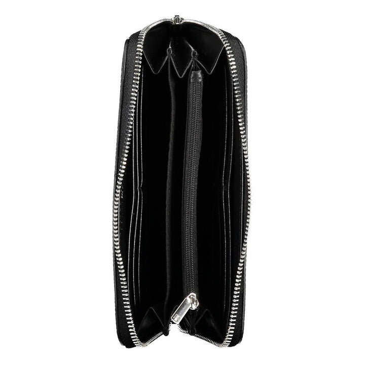 Black Polyethylene Women Wallet