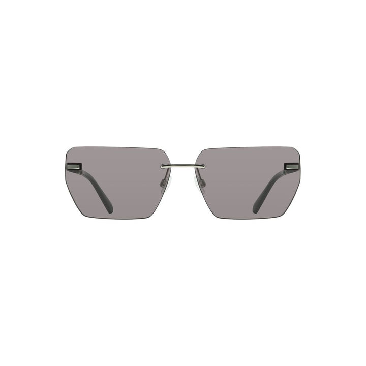 Gray Metal Men Sunglass