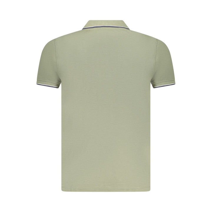 Green Cotton Polo Shirt