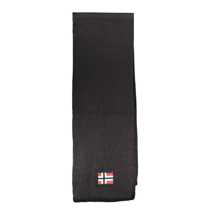 Black Marabou Men Scarf