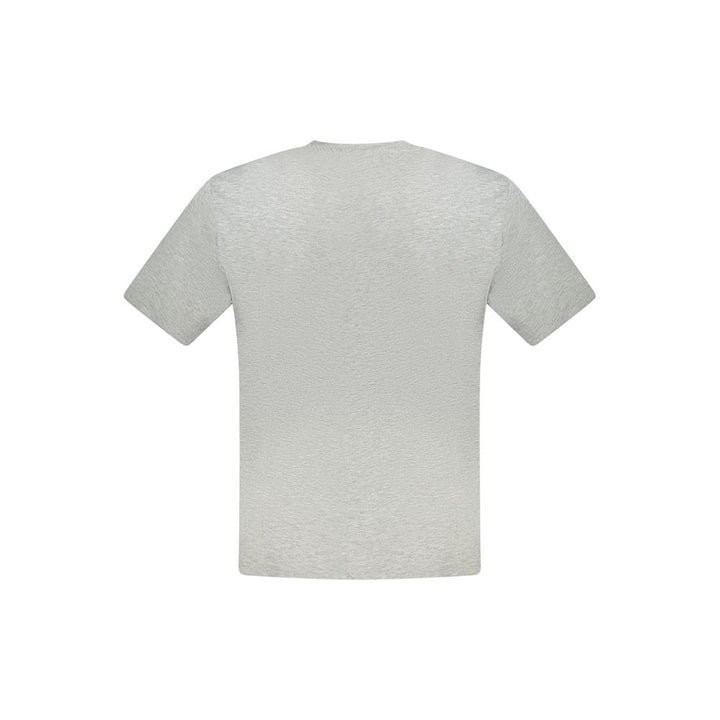North Sails Gray Cotton Men's T-Shirt