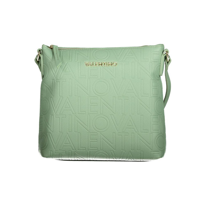 Green Polyethylene Women Handbag