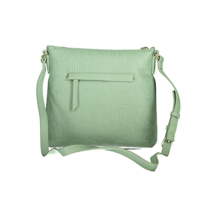 Green Polyethylene Women Handbag