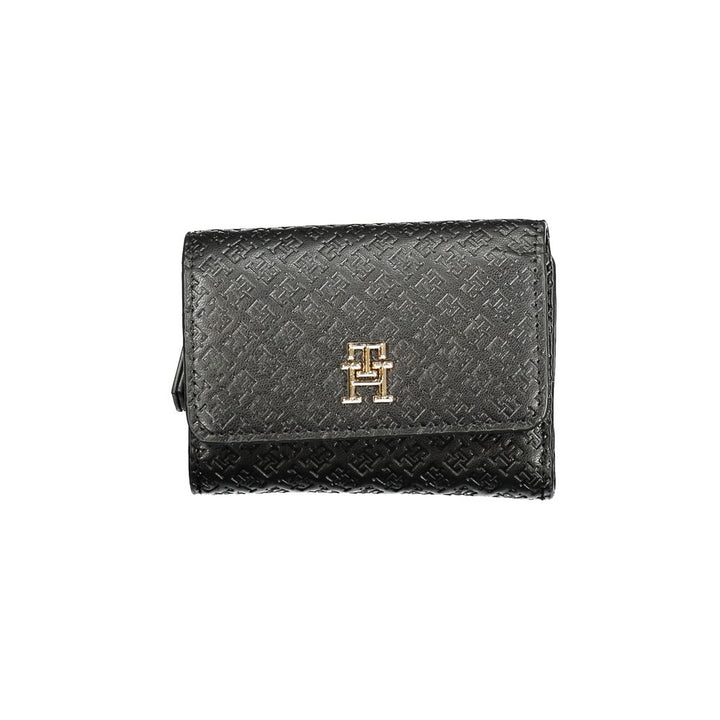Black Polyethylene Women Wallet