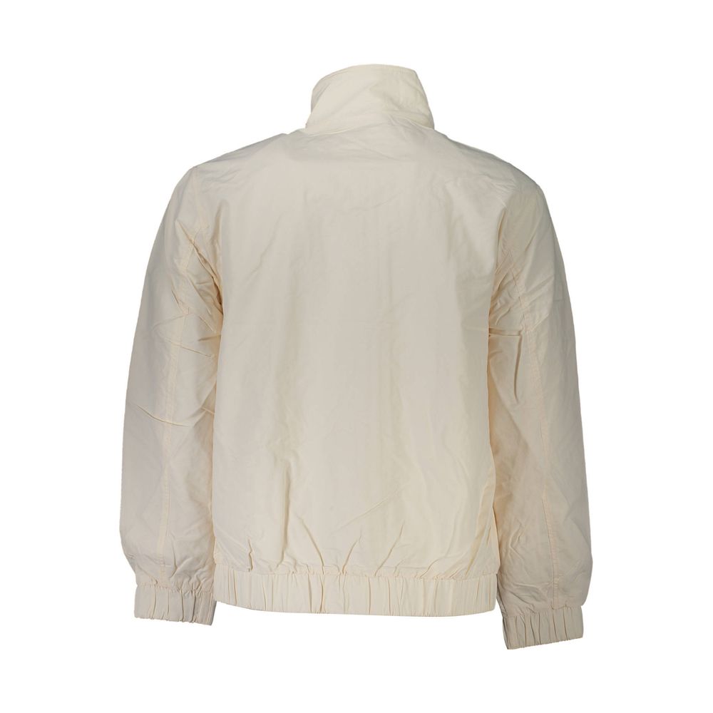 White Polyamide Men's Jacket
