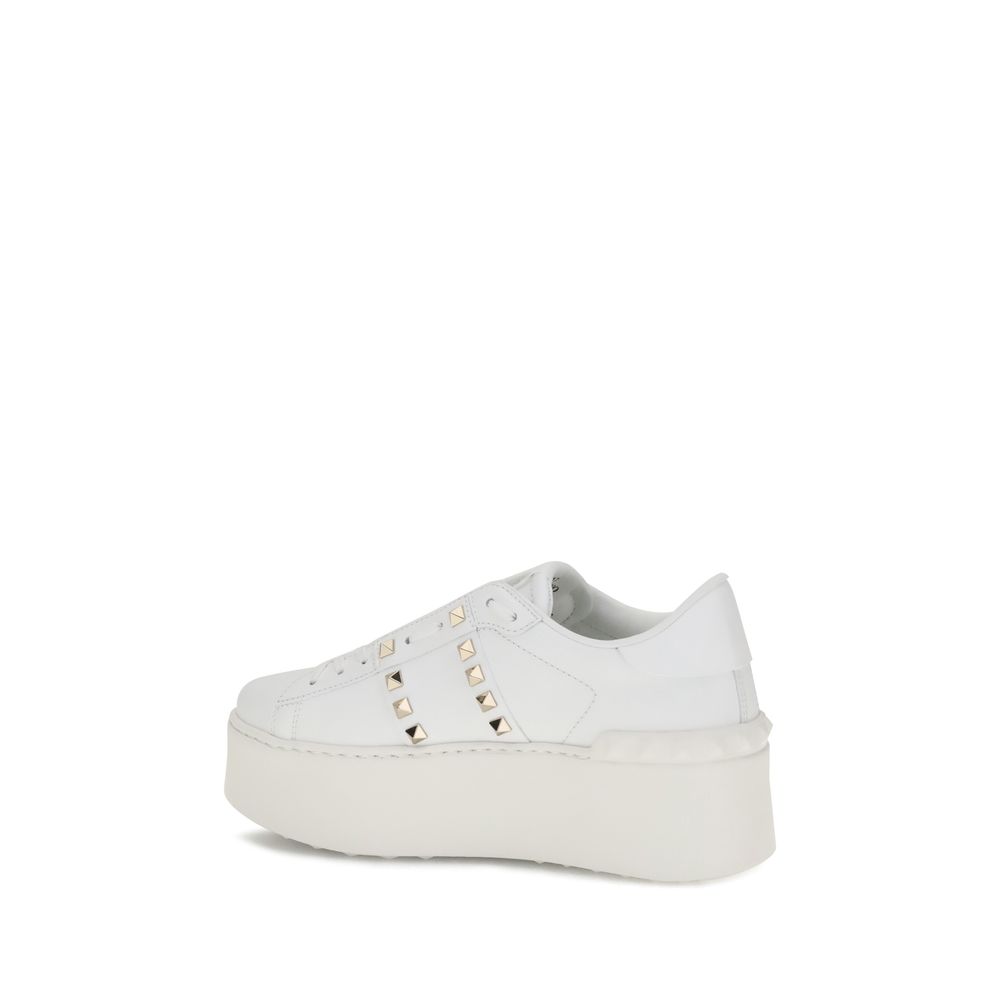 Rockstud Untitled Flatform Sneakers