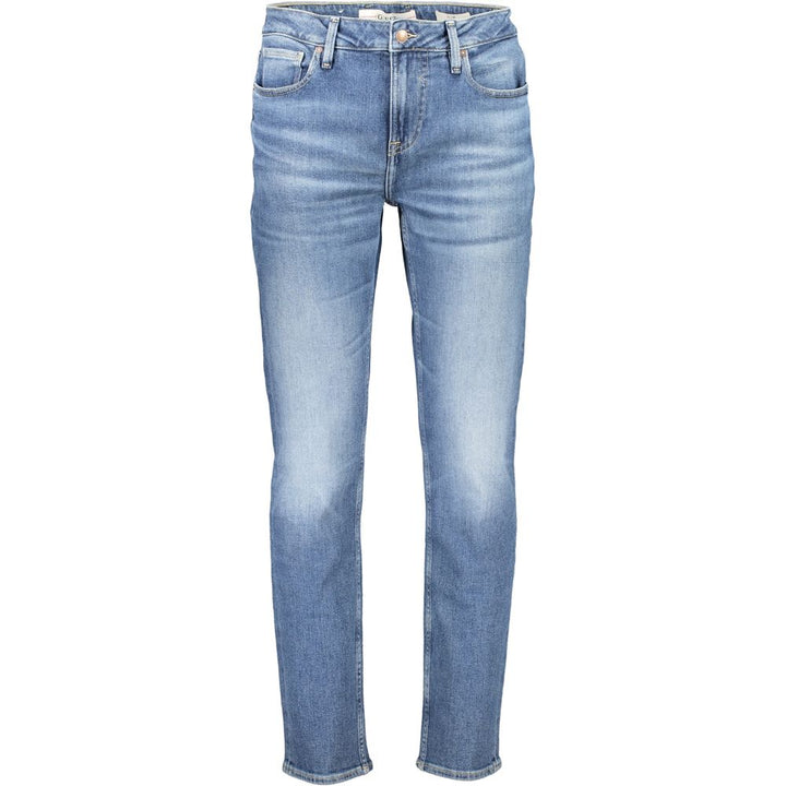 Blue Cotton Jeans & Pant