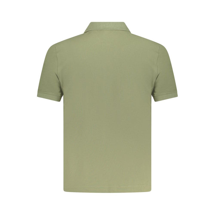 Green Cotton Polo Shirt