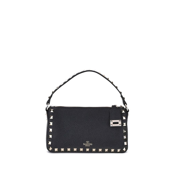 Rockstud Zip-Up Shoulder Bag