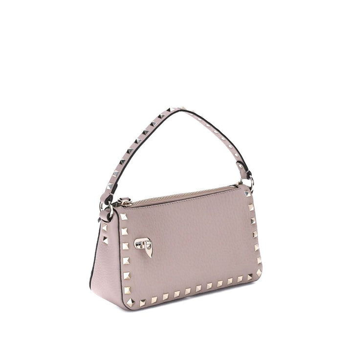 Rockstud Zip-Up Shoulder Bag