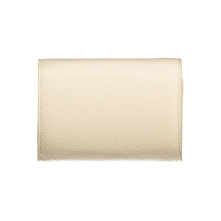 Beige Polyethylene Wallet