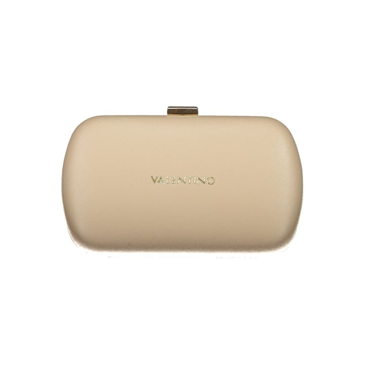 Beige Polyethylene Women Handbag