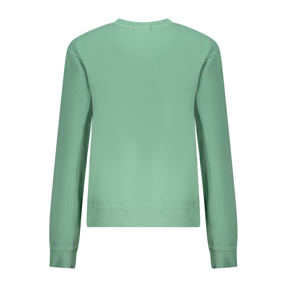 Green Cotton Women Sweater