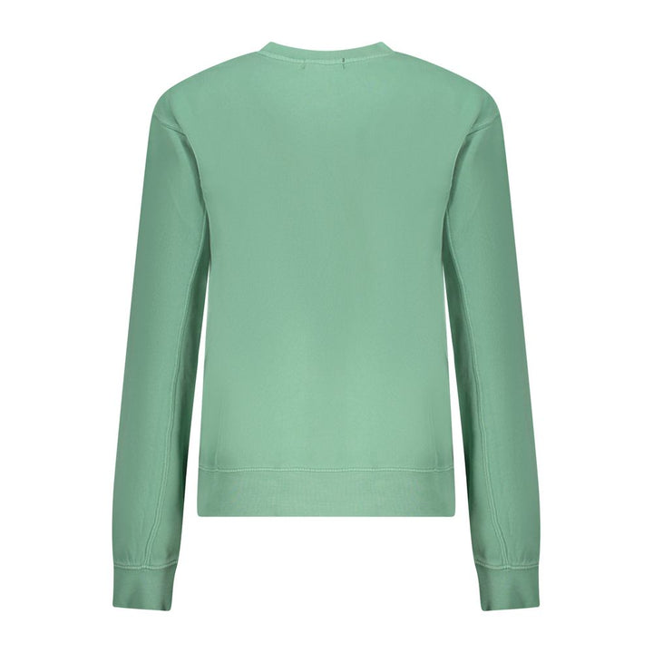 Green Cotton Women Sweater