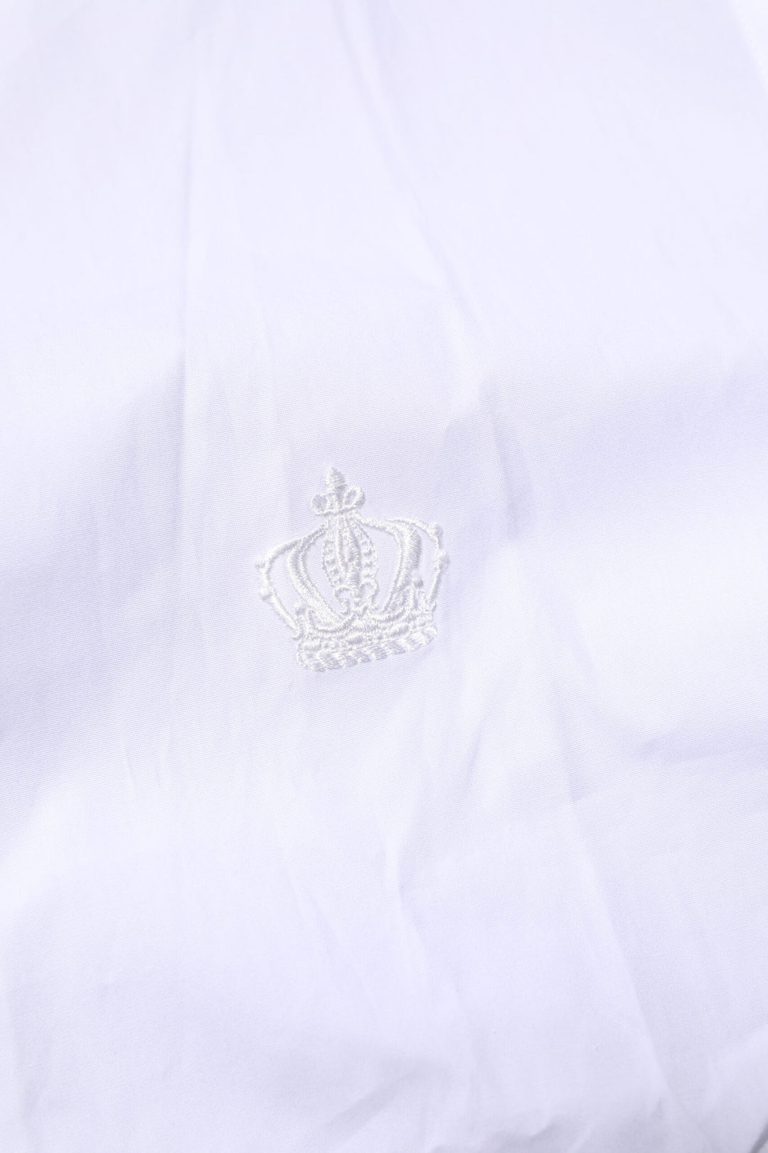 White Cotton GOLD Long Sleeves Formal Shirt