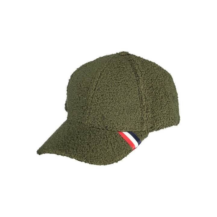Green Polyester Men Cap