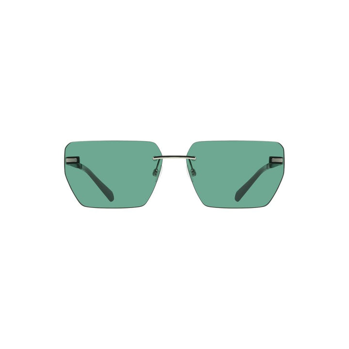 Green Metal Men Sunglass
