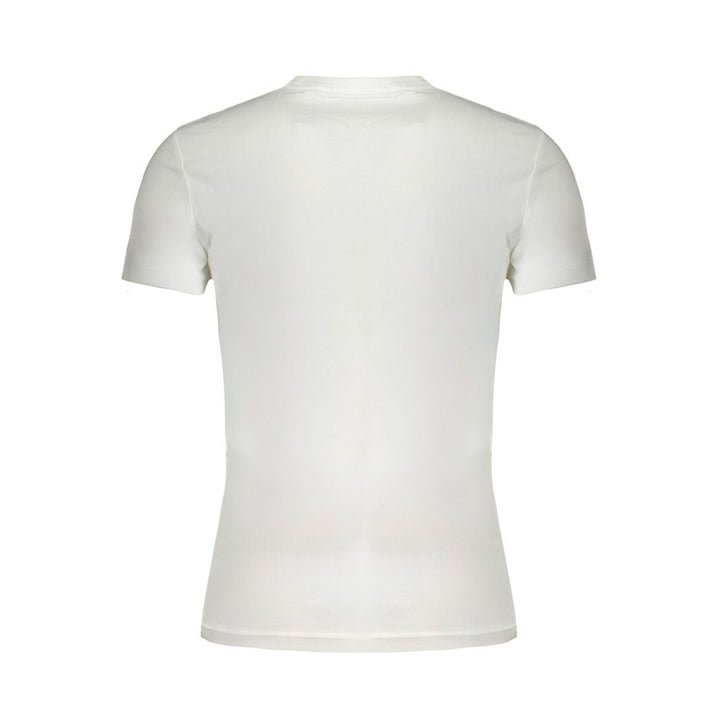 Calvin Klein White Cotton Men T-Shirt