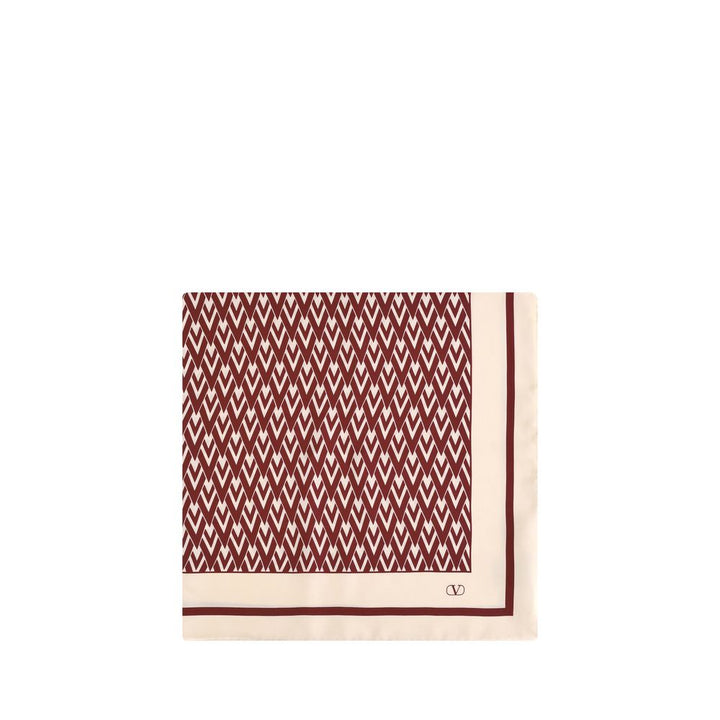 Toute la V silk Scarf