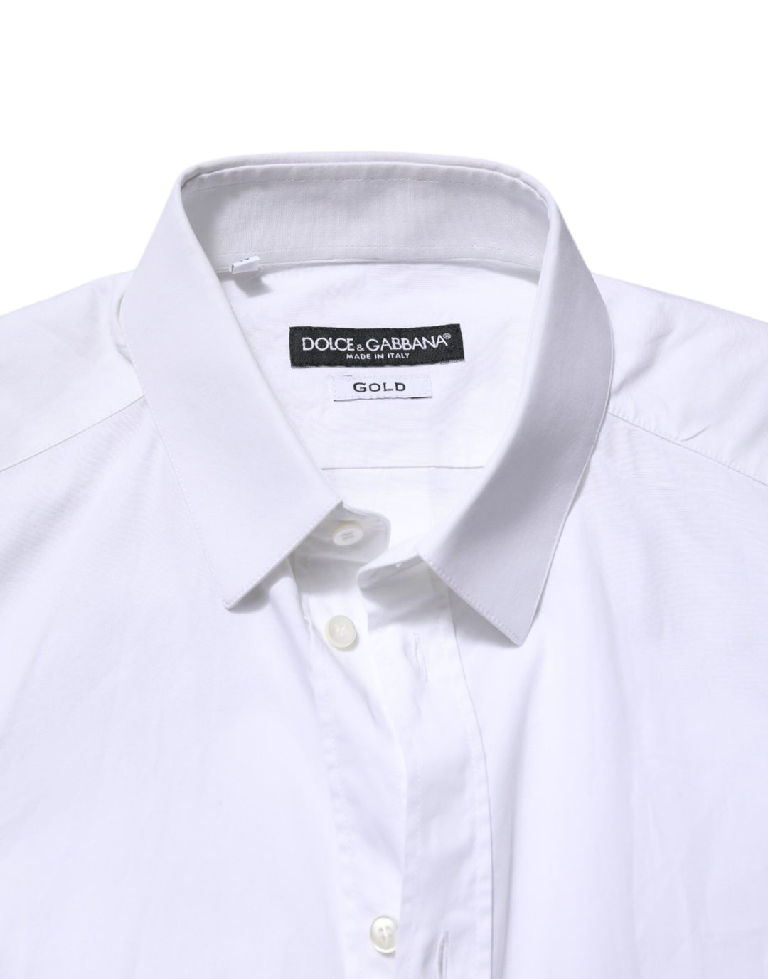 White GOLD Cotton Dress Formal Shirt
