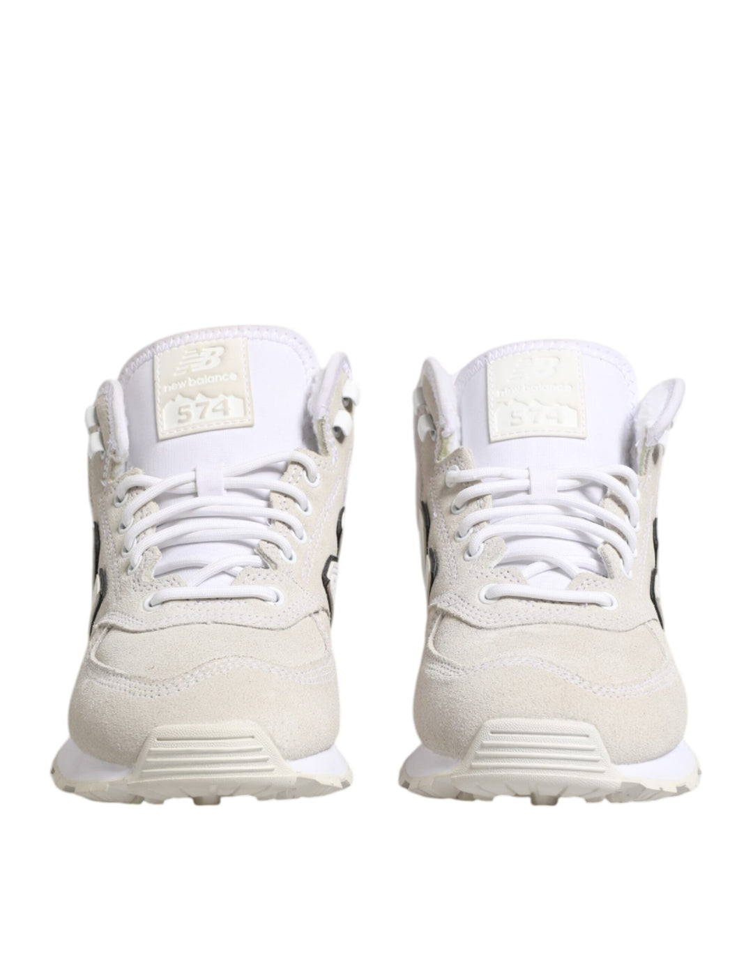 Off White Suede Sneakers Shoes