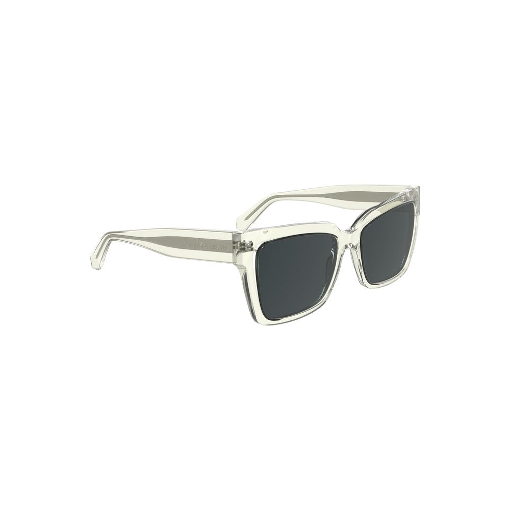 Transparent Plastic Sunglasses
