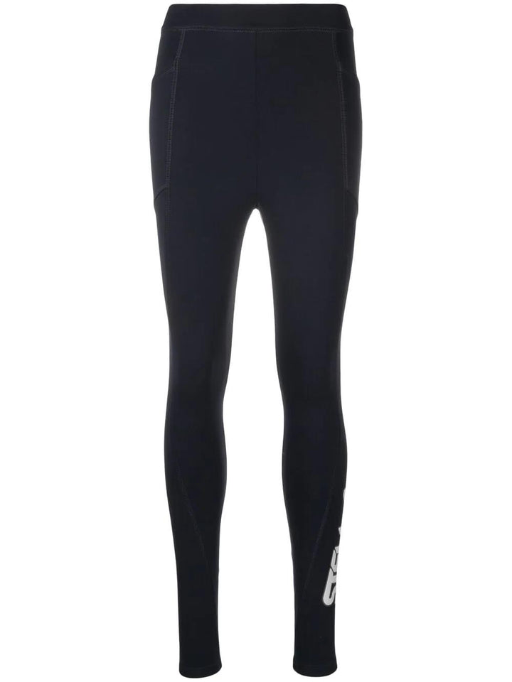STELLA MCCARTNEY logo-print scuba leggings-0