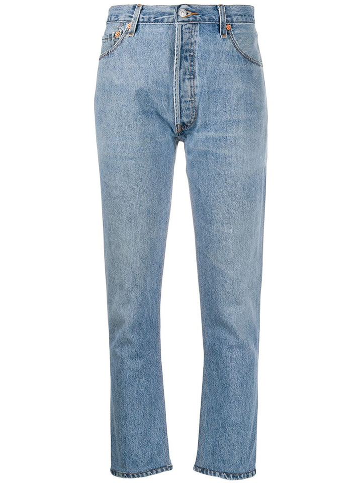 high-rise cropped jeans-0