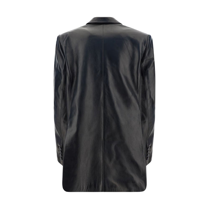 Leather Blazer Jacket