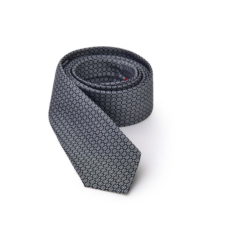 Gray Silk Ties & Bowty