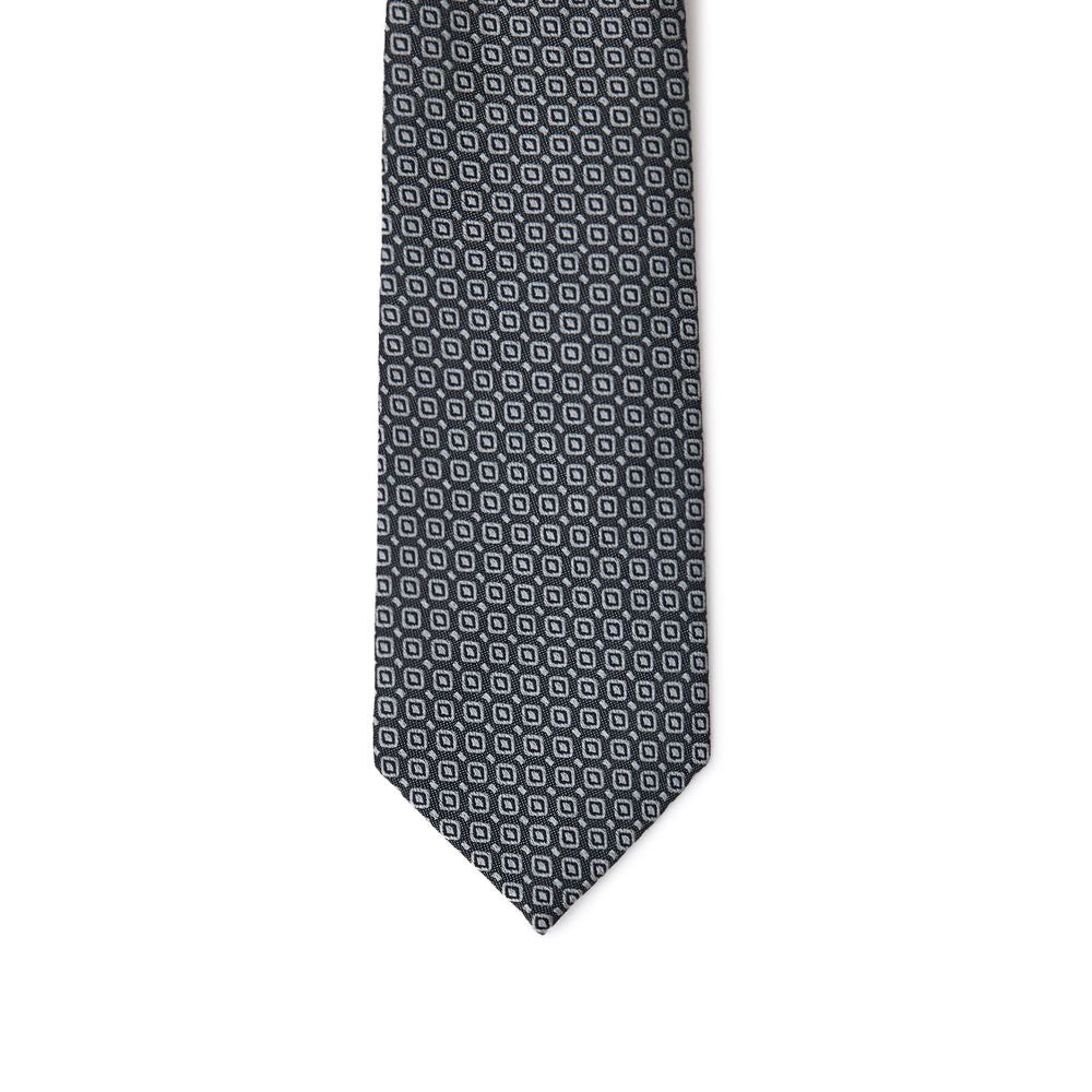 Gray Silk Ties & Bowty