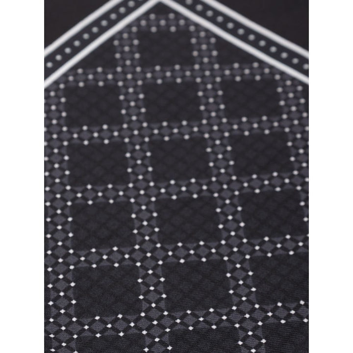 Black Silk Handkerchief