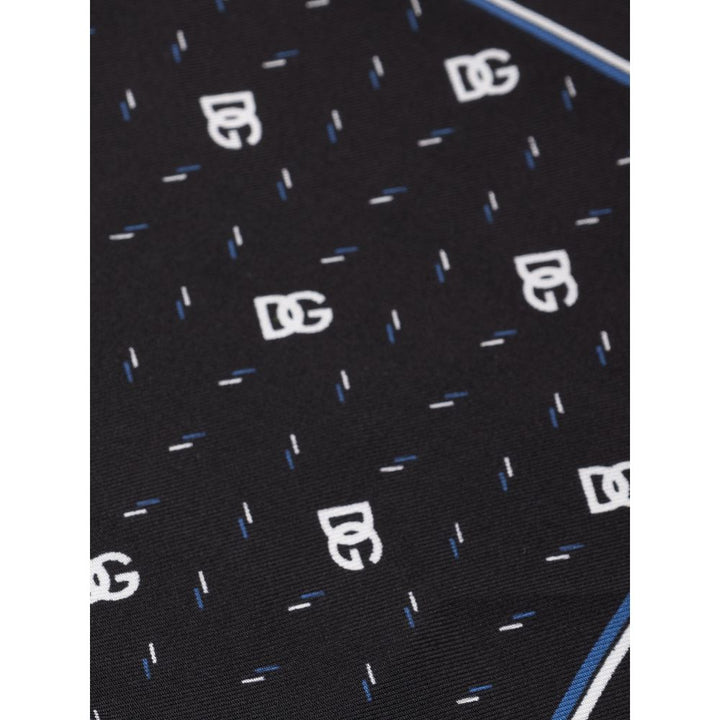 Black Silk Handkerchief