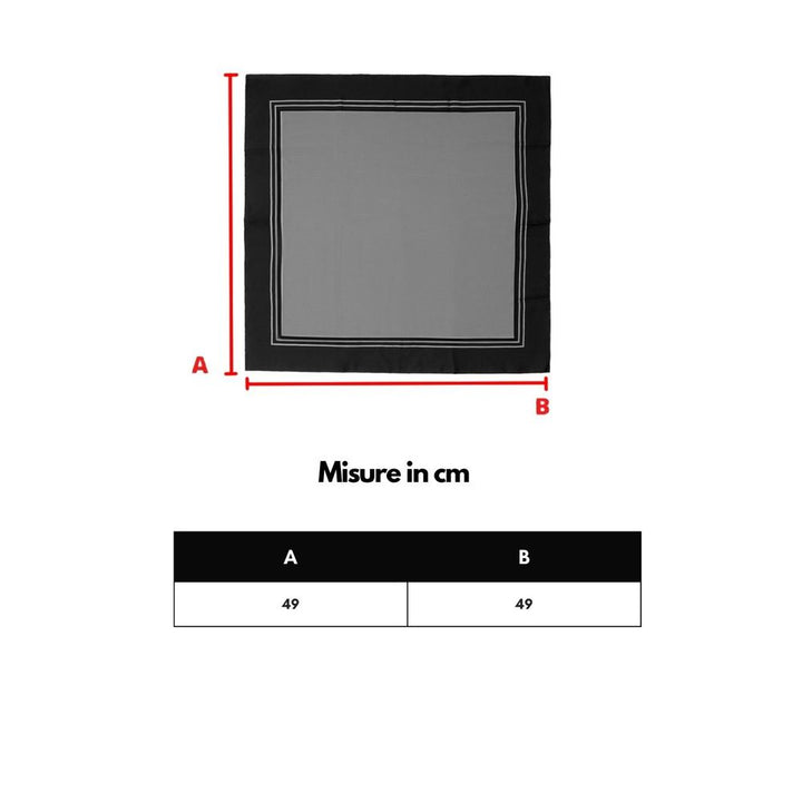 Purple Silk Handkerchief