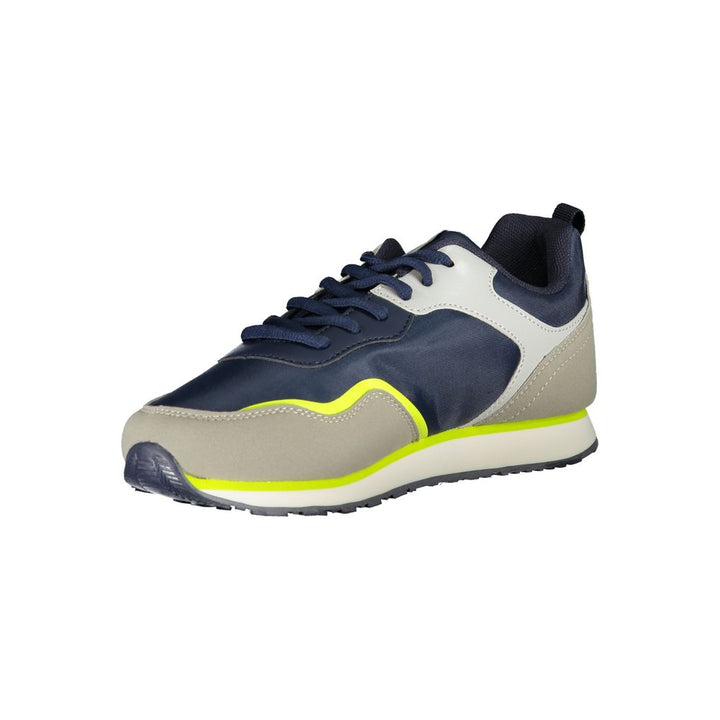 U.S. POLO ASSN. Blue Polyester Women Sneaker