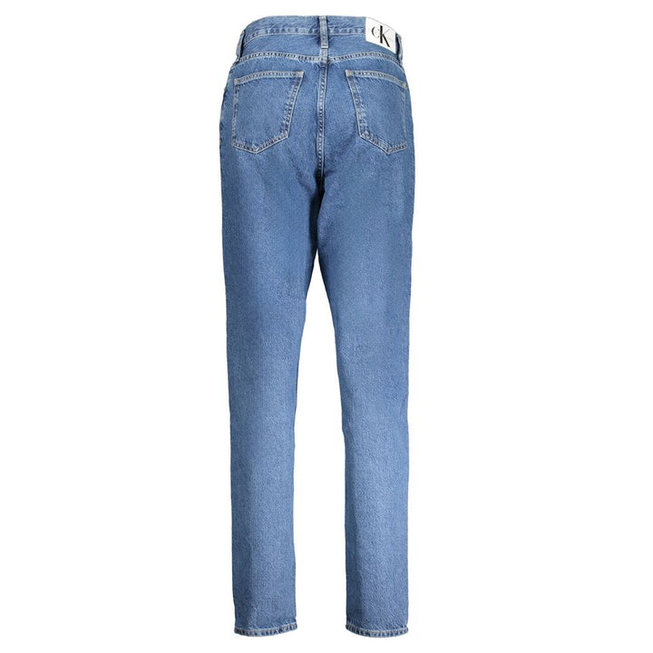 Blue Cotton Jeans & Pant