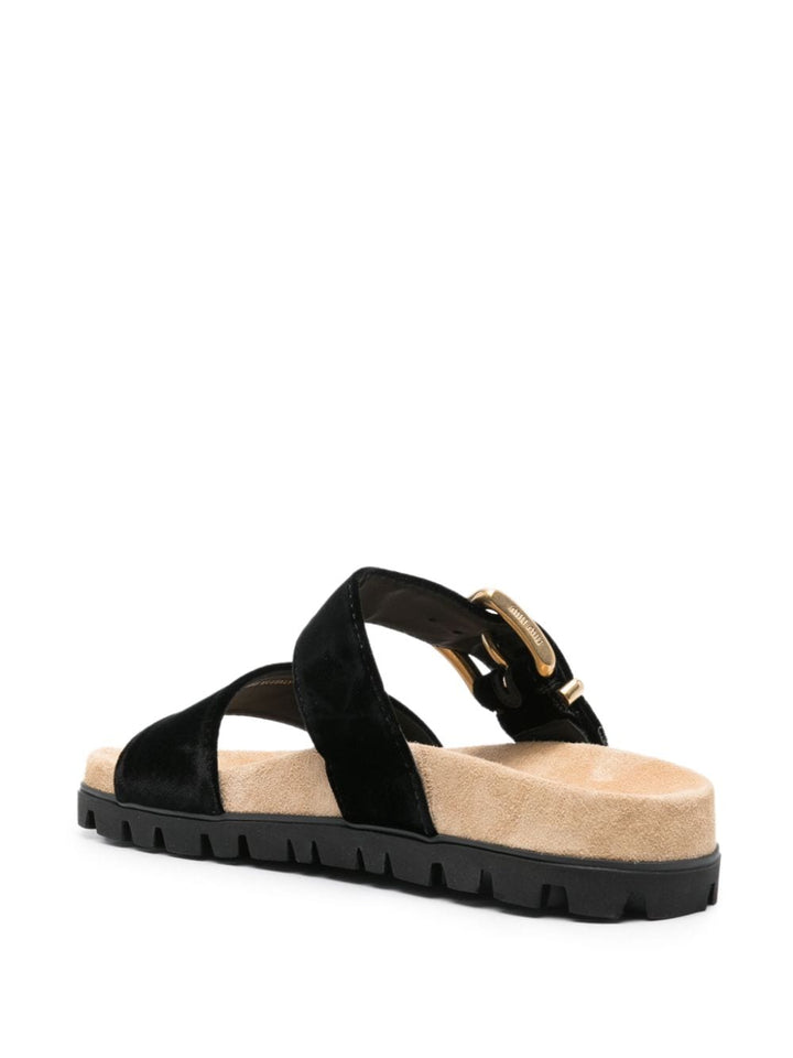 suede buckle sandals-2