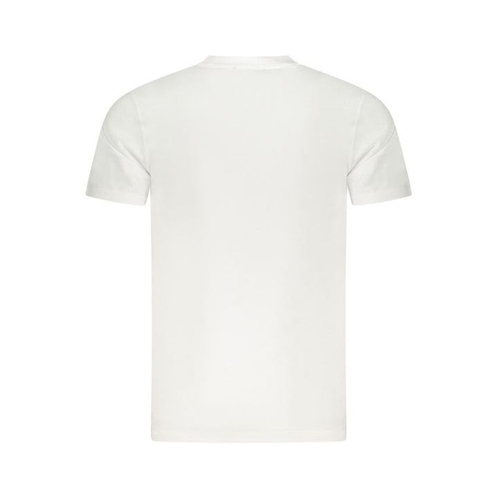 Cavalli Class White Cotton T-Shirt